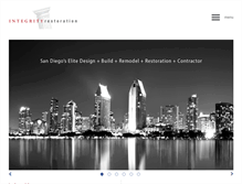 Tablet Screenshot of integrityrestoration.com